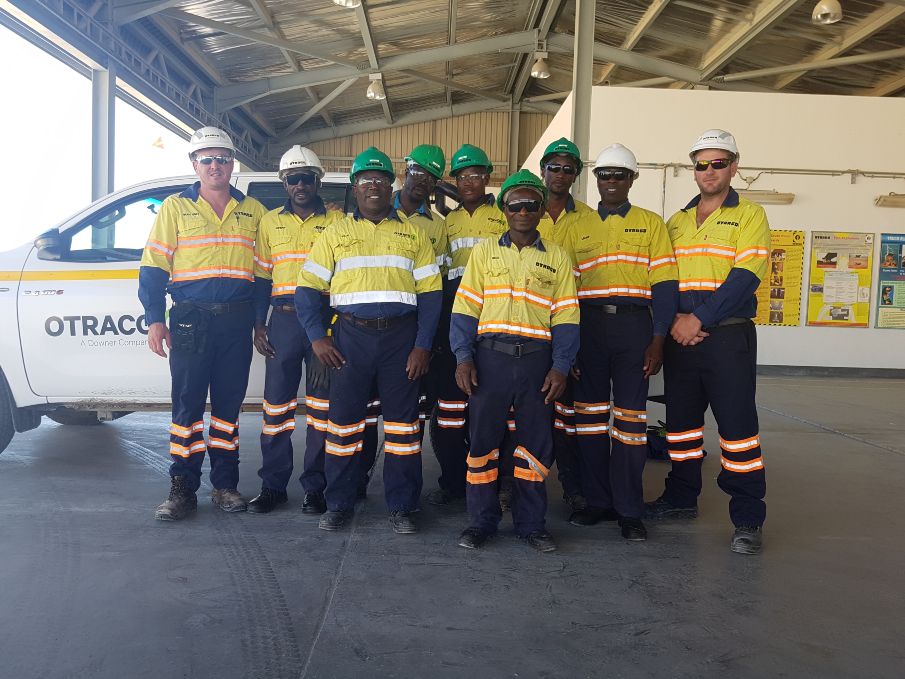 Otraco leading the industry in safety Otraco leading the industry in safety