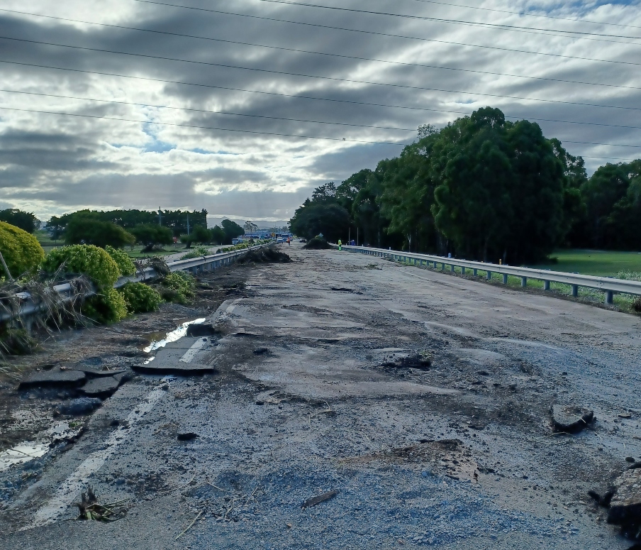 Roads Services Pavement Team rebuild flood damaged roads Roads Services Pavement Team rebuild flood damaged roads