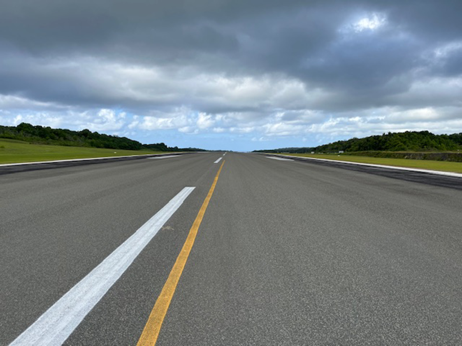 2014–2024 Christmas Island Runway Resurfacing project – Micro-Surfacing